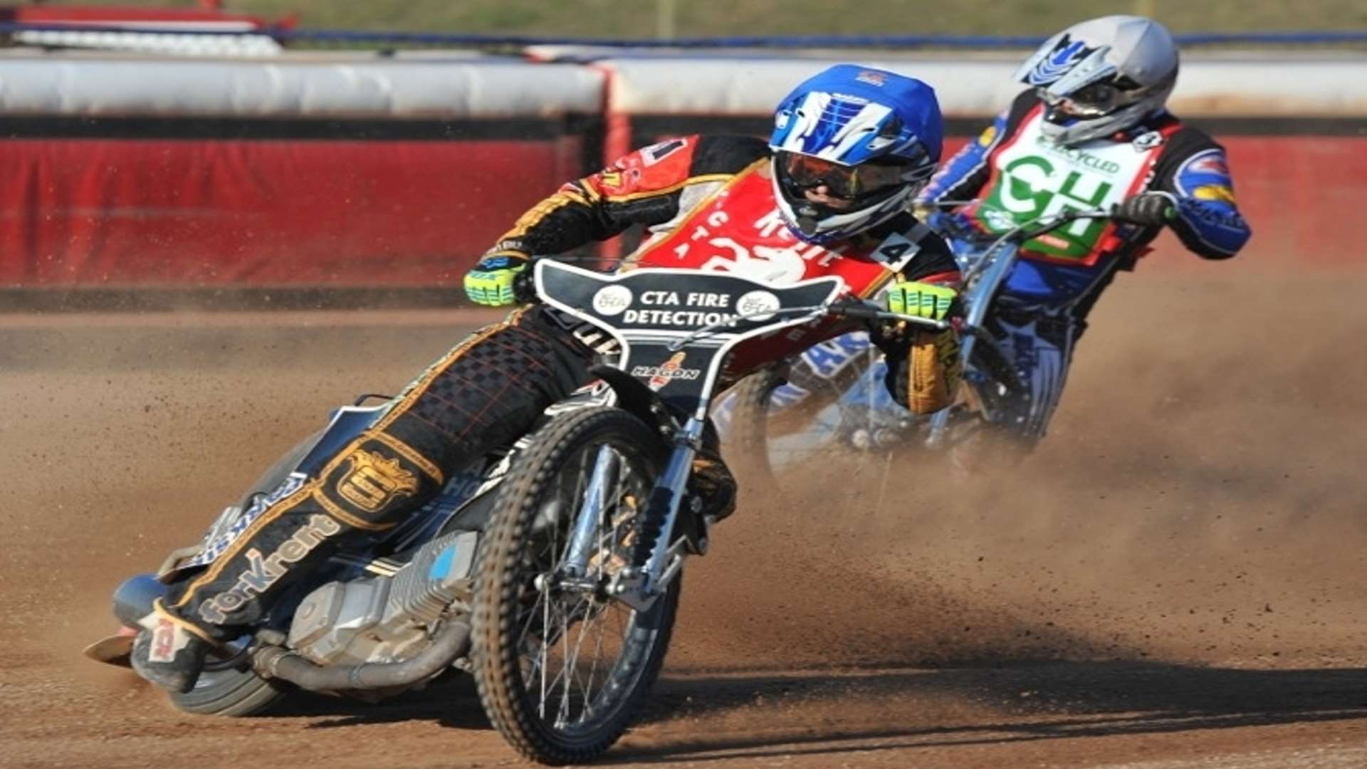 Benji Compton in action for Kent Kings against Cradley Heathens Picture: Elizabeth Leslie