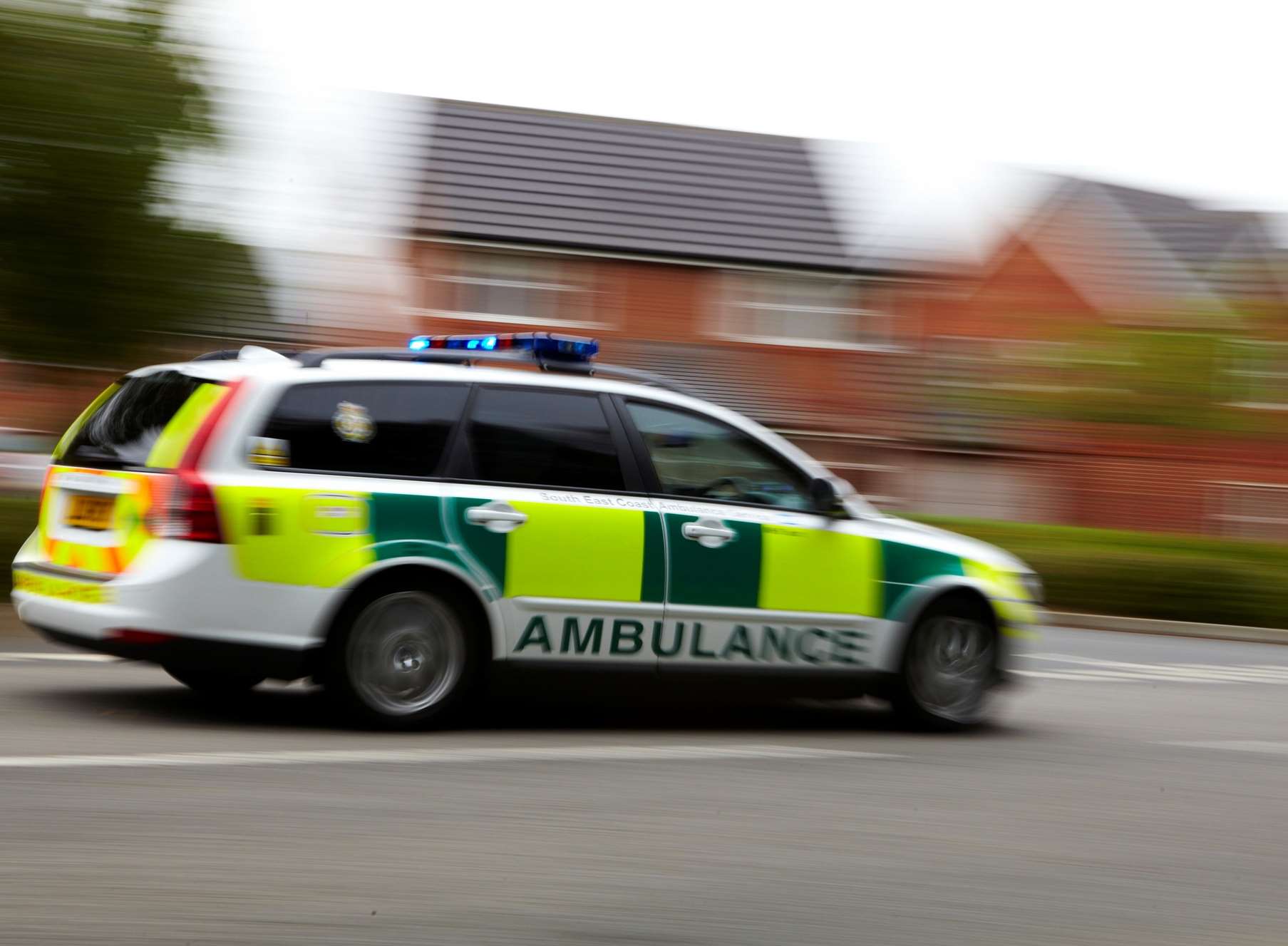 The motorcyclist died in the crash. Stock image