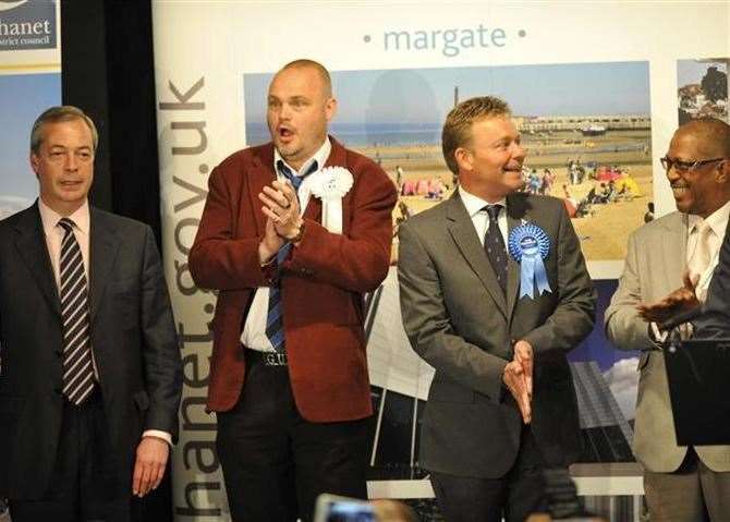 Craig Mackinlay won the South Thanet seat over Nigel Farage in 2015