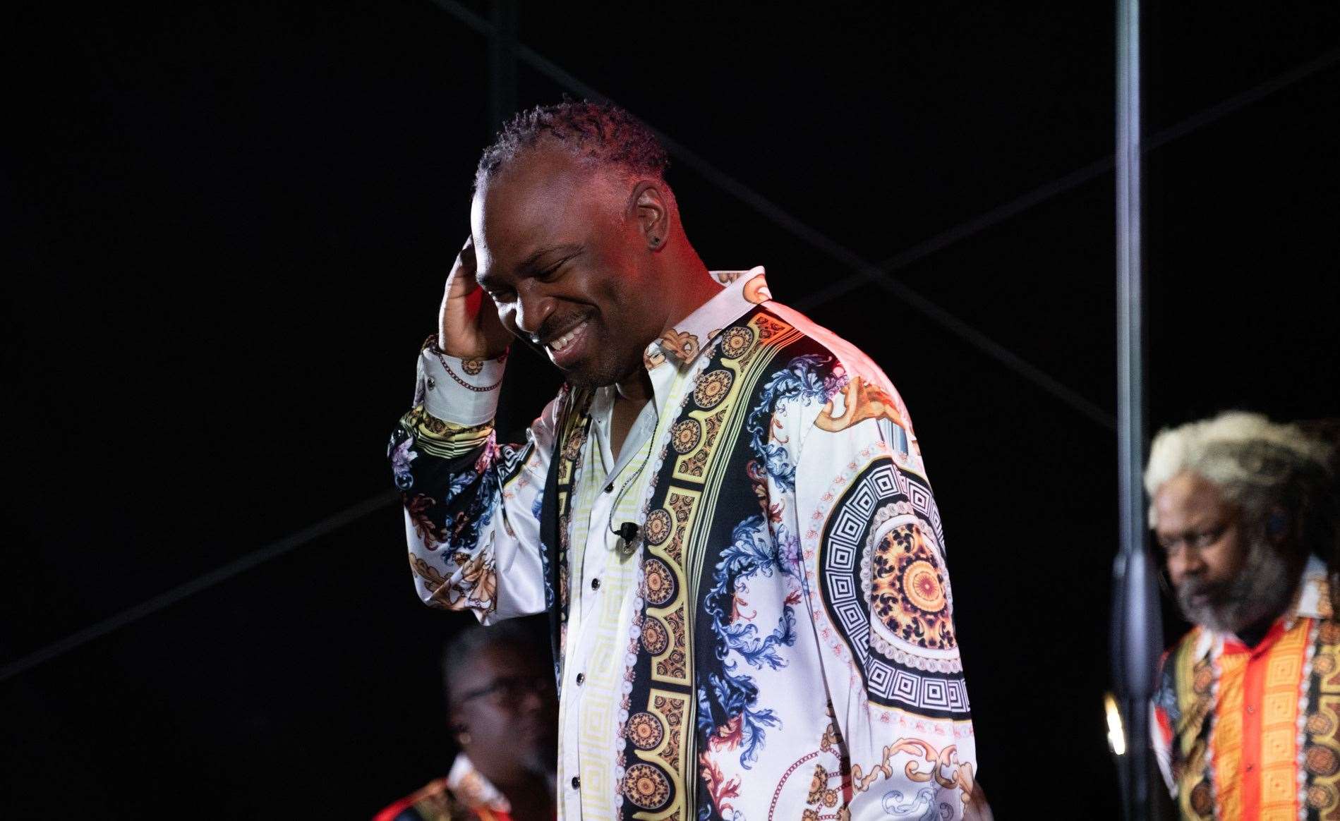 Al McKay's Earth, Wind and Fire Experience Rochester Castle 2022. Picture: Peter Willson