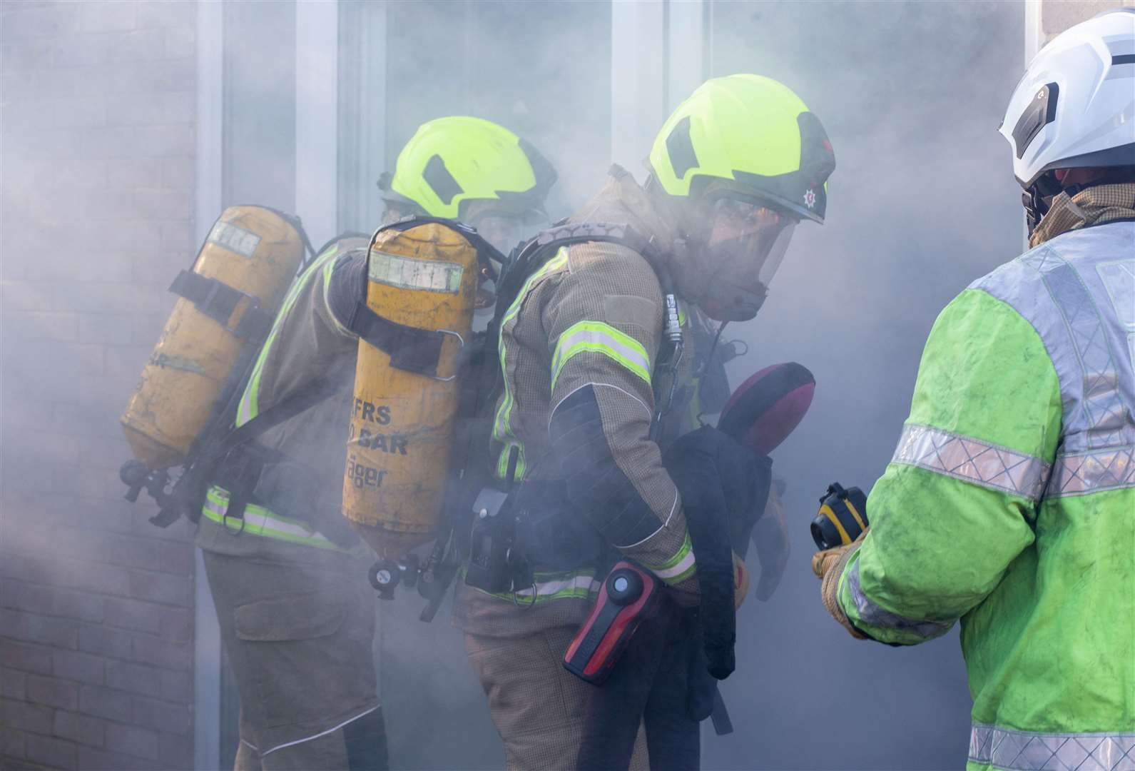 Fire crews were at the Ramsgate blaze within minutes. Picture: Stock