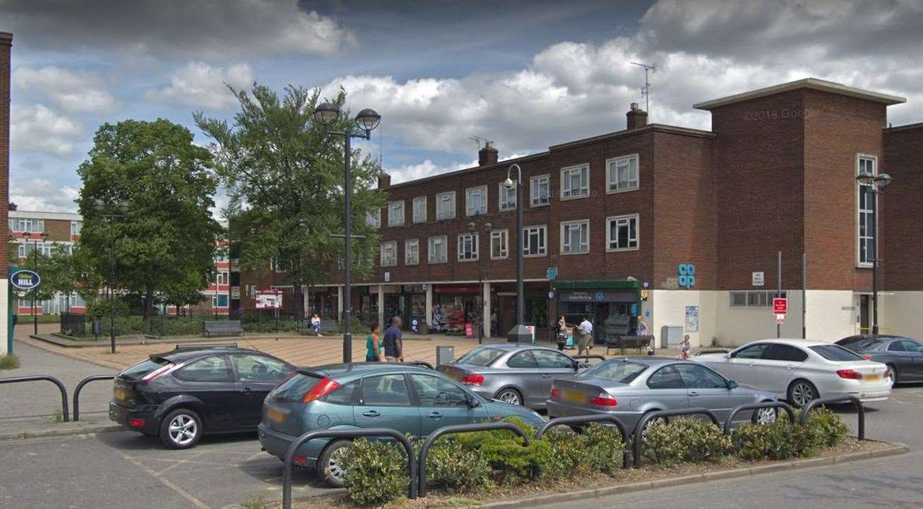 Temple Hill Square in Dartford. Picture: Google Street View