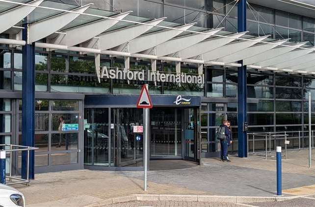 No international trains have run from Ashford International since services were suspended during lockdown