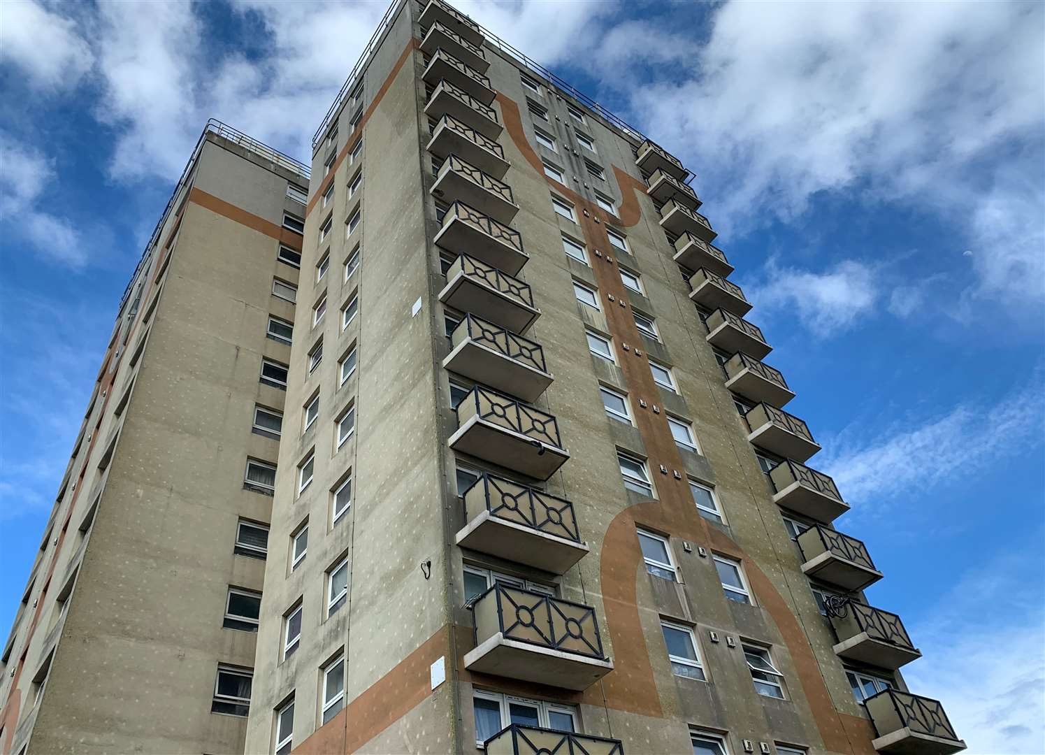 The mum says noise and antisocial behaviour is constant at Staner Court in Ramsgate