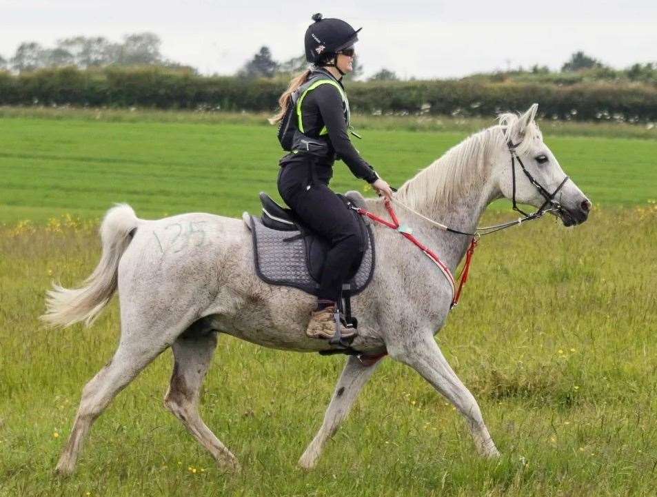 Emmelia Potts is off to Ireland next month as England contests the Home International Endurance Championships. Picture: Indie Pics Photography