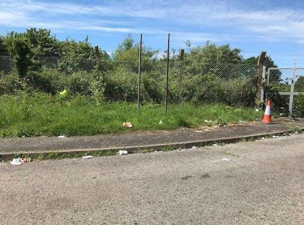 Some examples of the litter left that then disappears overnight. Picture: Tony Osborne