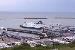 Traffic is building as a result of queues at the Port of Dover