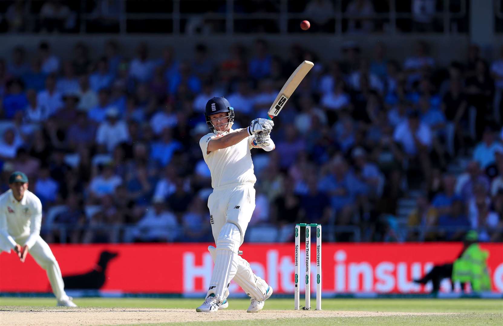 Joe Denly scored a hard-fought 50 on the third day. Picture: PA (15833333)