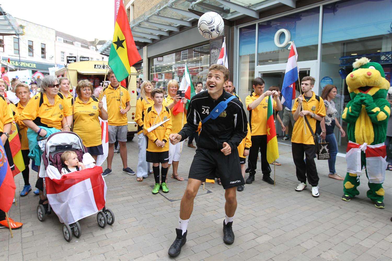 Mihai Mitroia, 17, from Maidstone Academy. Picture: John Westhrop