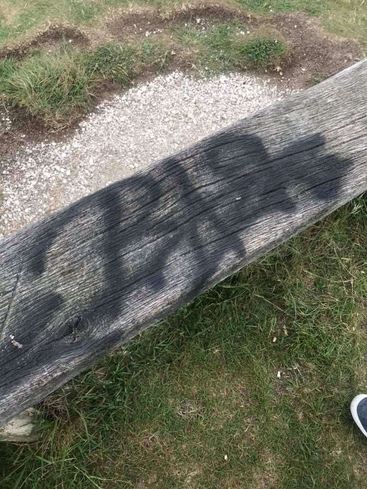 A memorial bench for Daniel Squire, who died in 2013, has been vandalised (11819539)