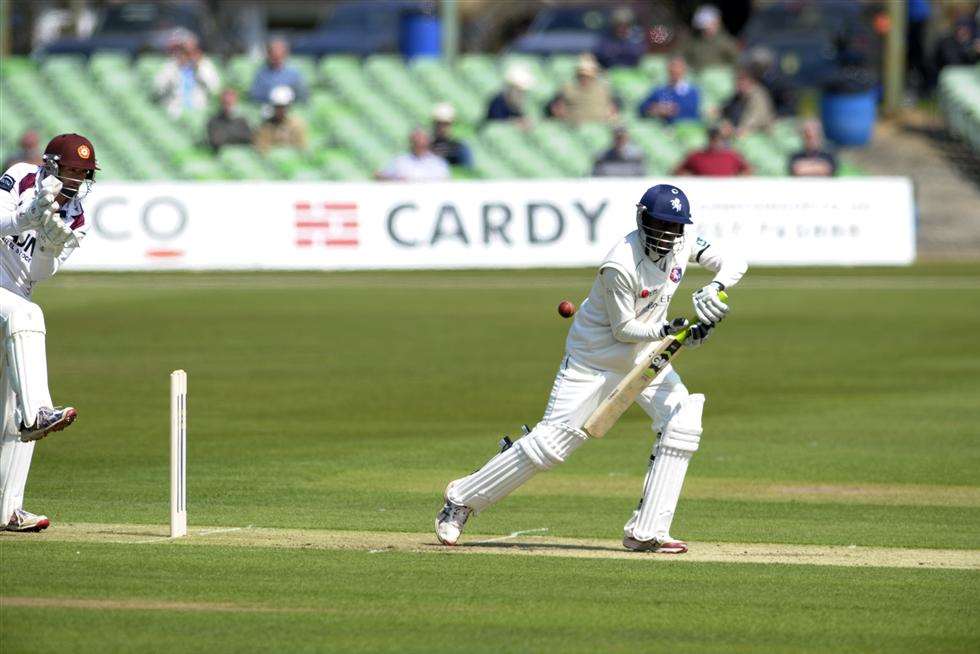 Kent Cricket's Daniel Bell-Drummond wants to build on solid form. Picture - Barry Goodwin