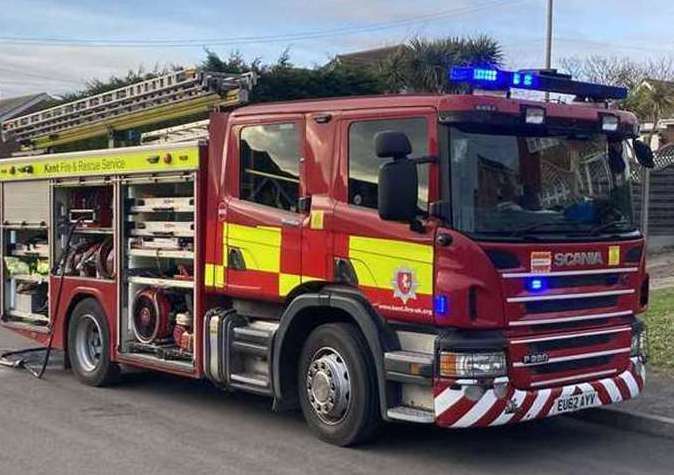 Two fire engines were called to help tackle the blaze. Picture: Stock image