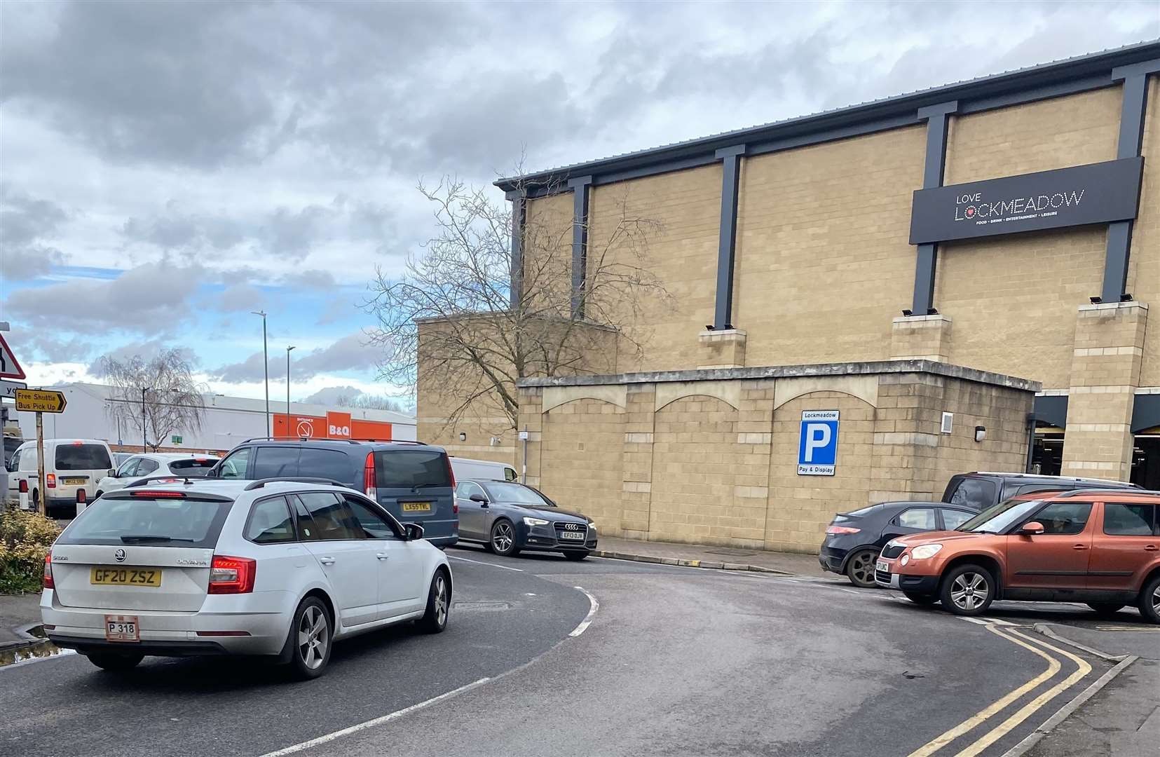 People use the roads to access Lockmeadow Entertainment Centre