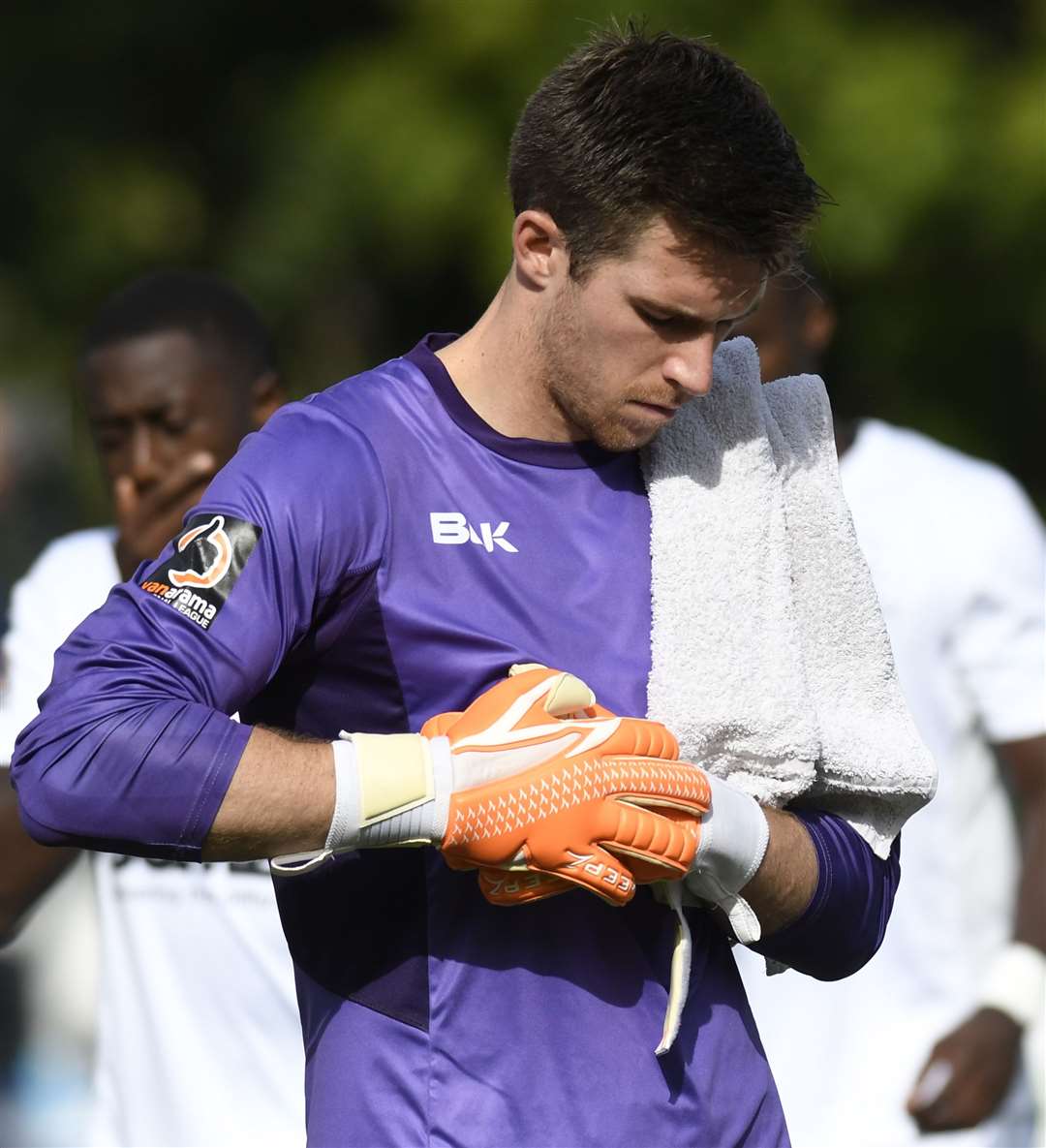 Goalkeeper Mitch Walker is leaving Crabble after seven years with Dover Picture: Tony Flashman