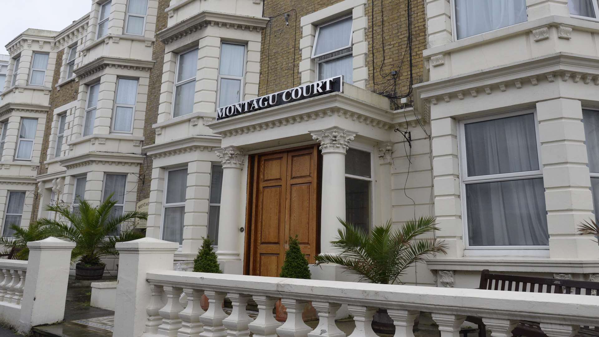 The Montagu Court Residential Home in Edgar Road, Margate