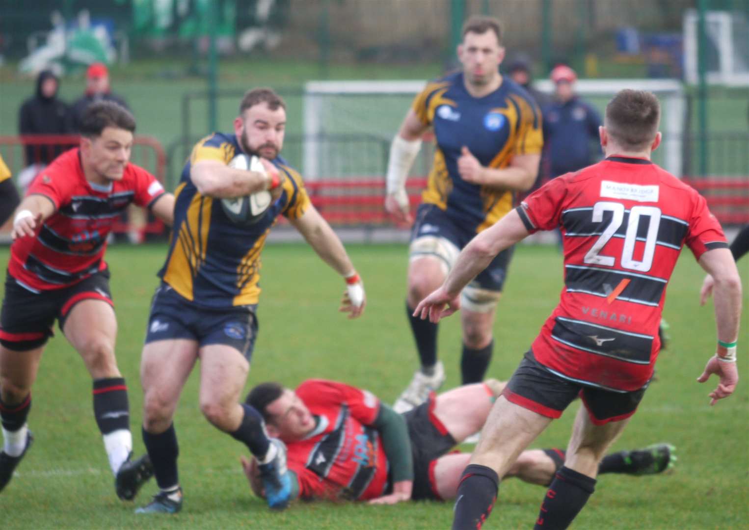 Tonbridge on the attack against Blackheath