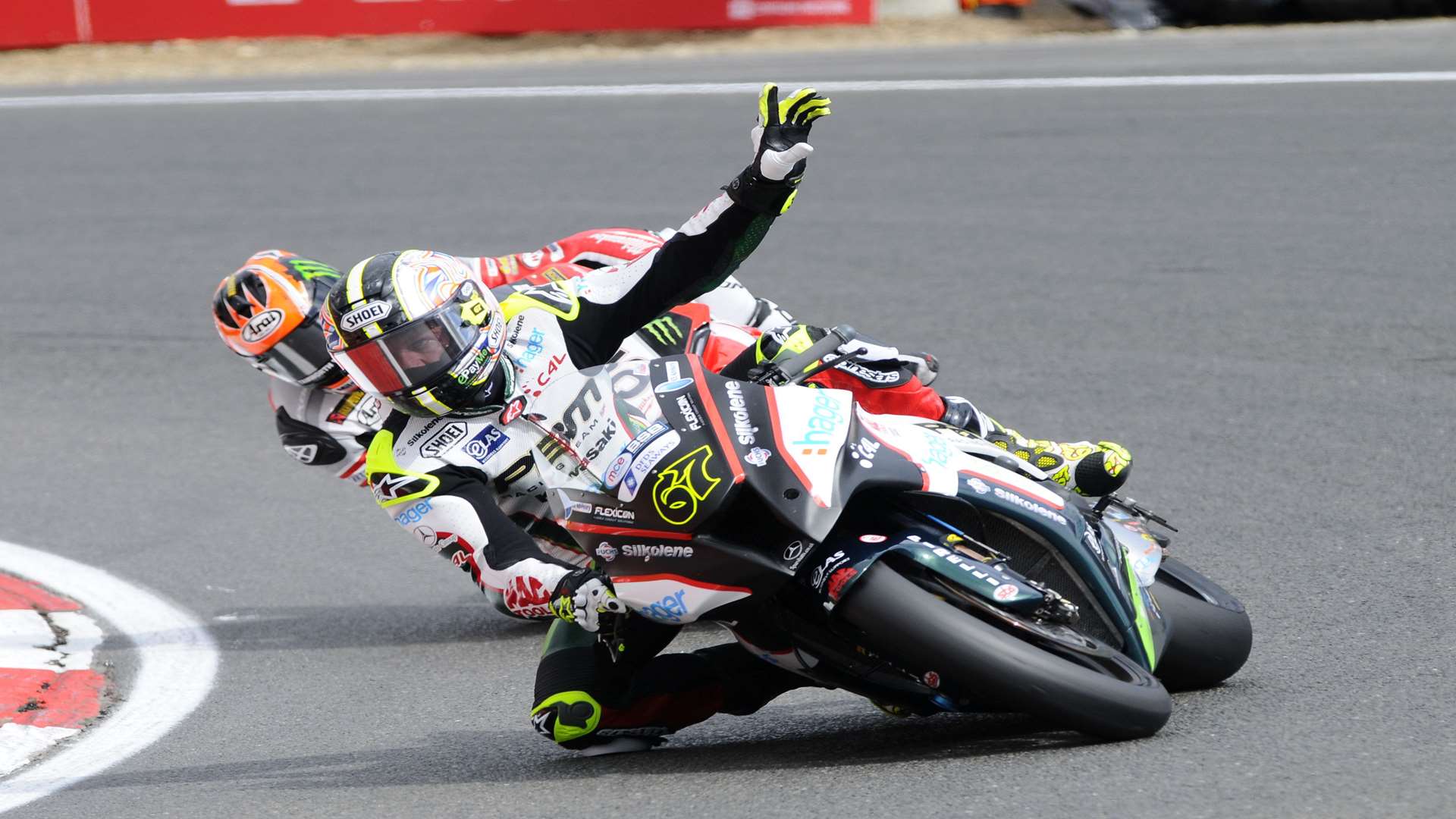 British Superbike champion Shane Byrne Picture: Simon Hildrew