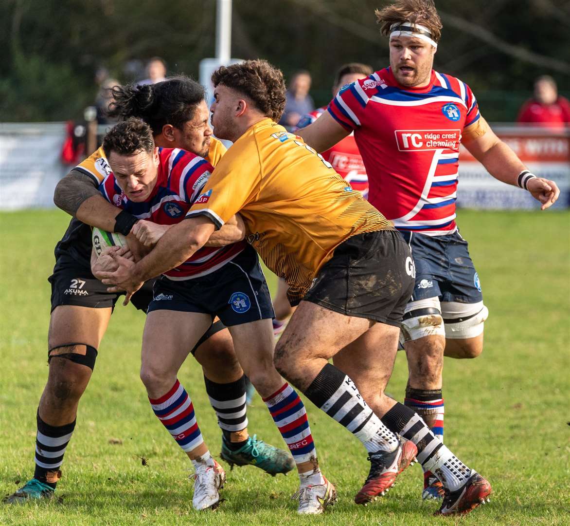 Tonbridge Juddians in action against Chinnor in National League 1. Picture: Karl Lincoln (52771169)