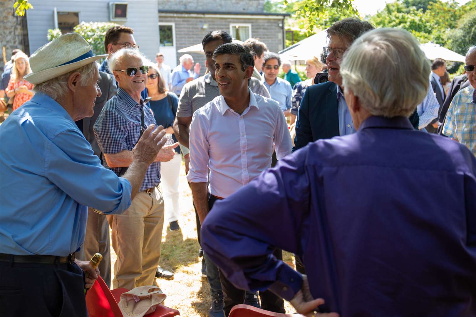 Rishi Sunak during a visit to Tunbridge Wells. Picture: Simon Walker