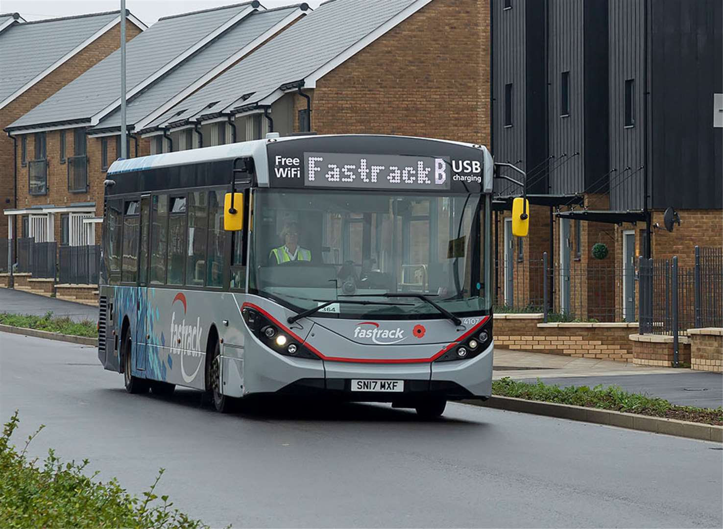 An example of a Fastrack bus. Picture: Go Ahead