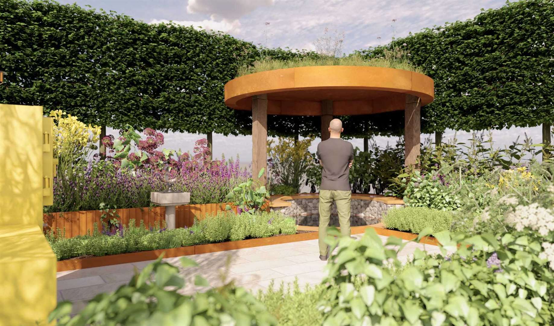 The bespoke garden will be created for ellenor