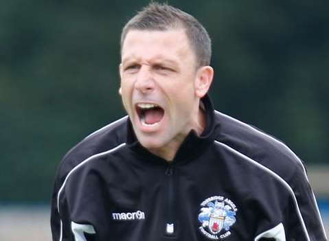 Tonbridge Angels boss Steve McKimm Picture: Matthew Walker