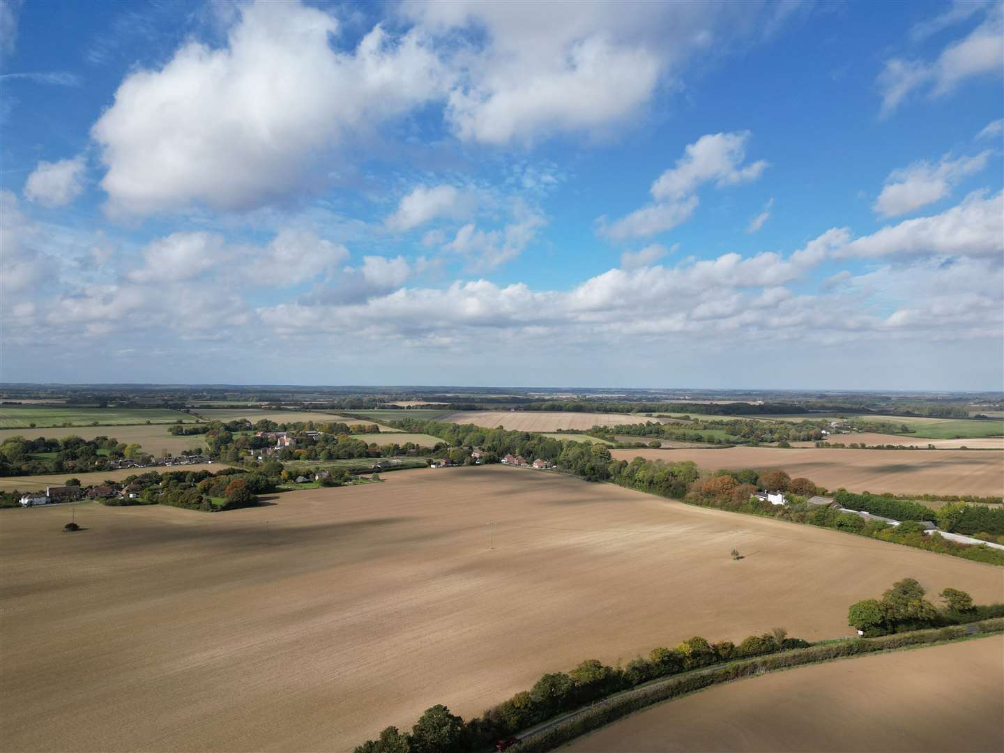 Rishi Sunak has pledged to ensure building homes on brownfield sites comes first, potentially saving land like this at Cooting Farm, near Canterbury, from development