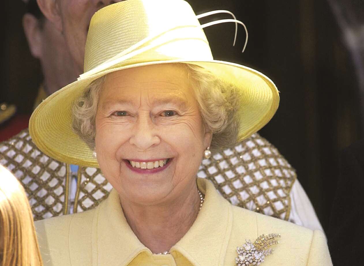 Her Majesty Queen Elizabeth II celebrates her official 90th birthday. Library image.