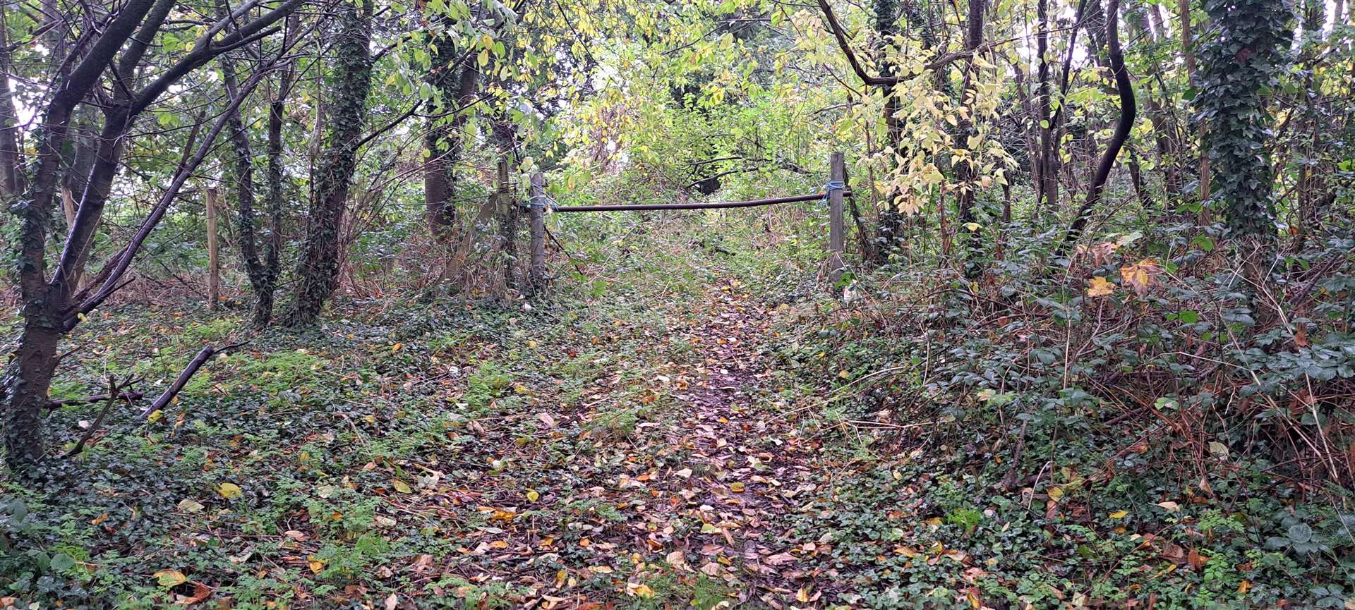 The entrance to the cricket field