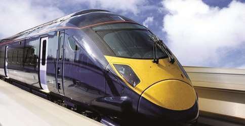 A high speed train