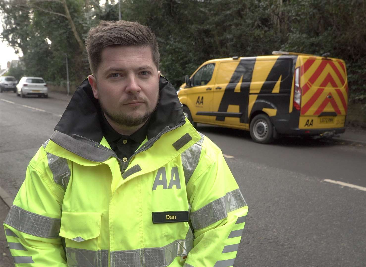 Dan Tyrrell from the AA says Beacon Oak Road in Tenterden is a poor road surface