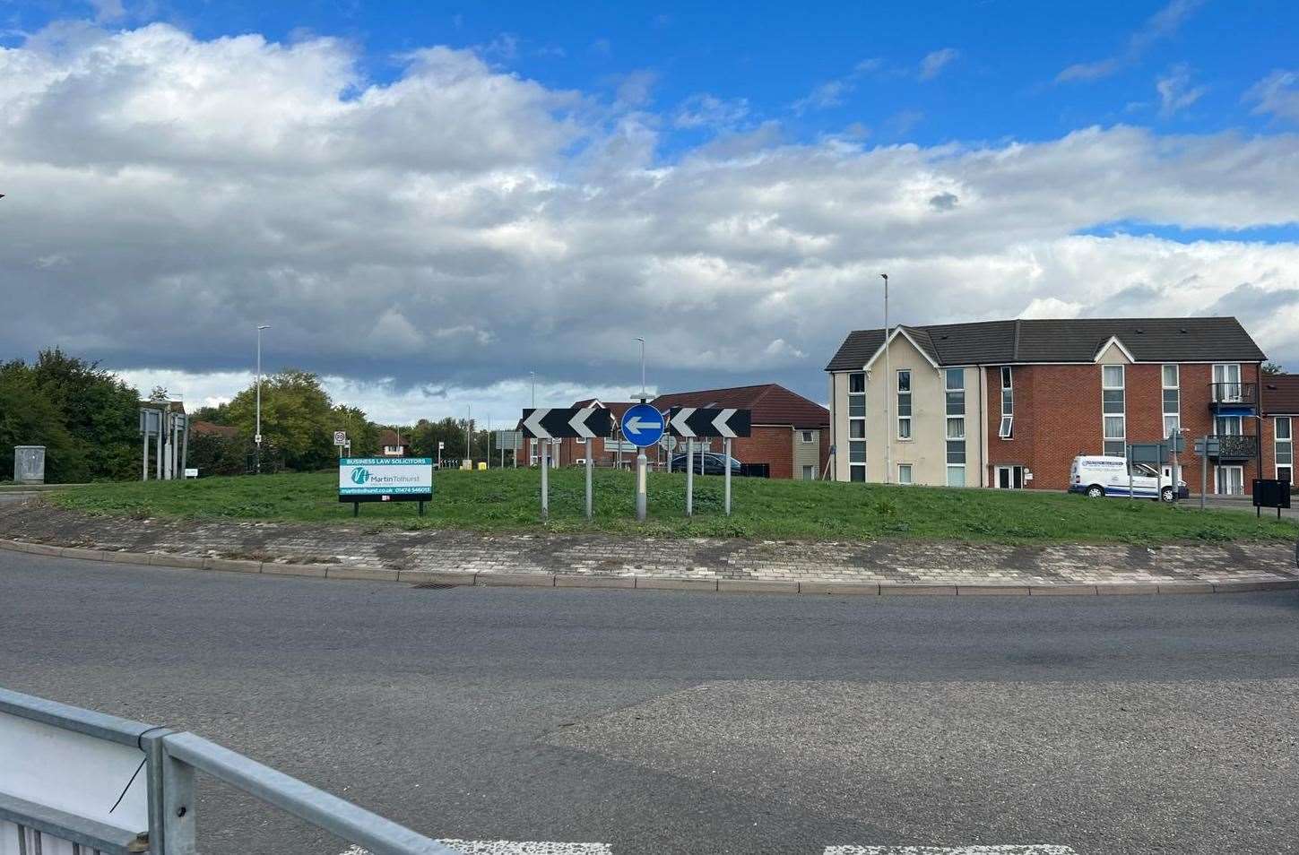 Roadworks are scheduled for the Staplehurst Road roundabout opposite Sonora Fields in Sittingbourne for the next 20 weeks