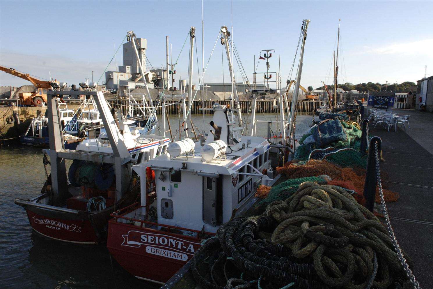 The south quay at Whitstable harbour. Picture: Chris Davey