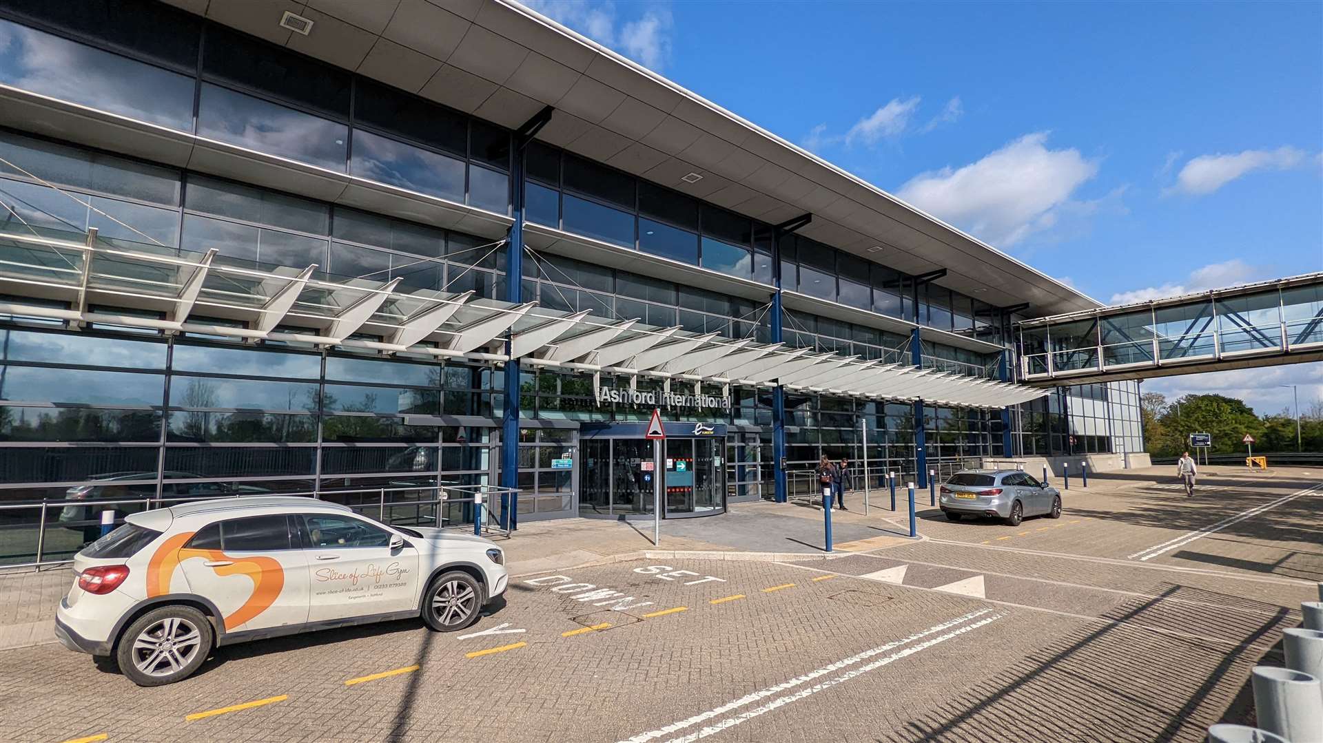 Ashford International station has been upgraded to allow Eurostar trains to call