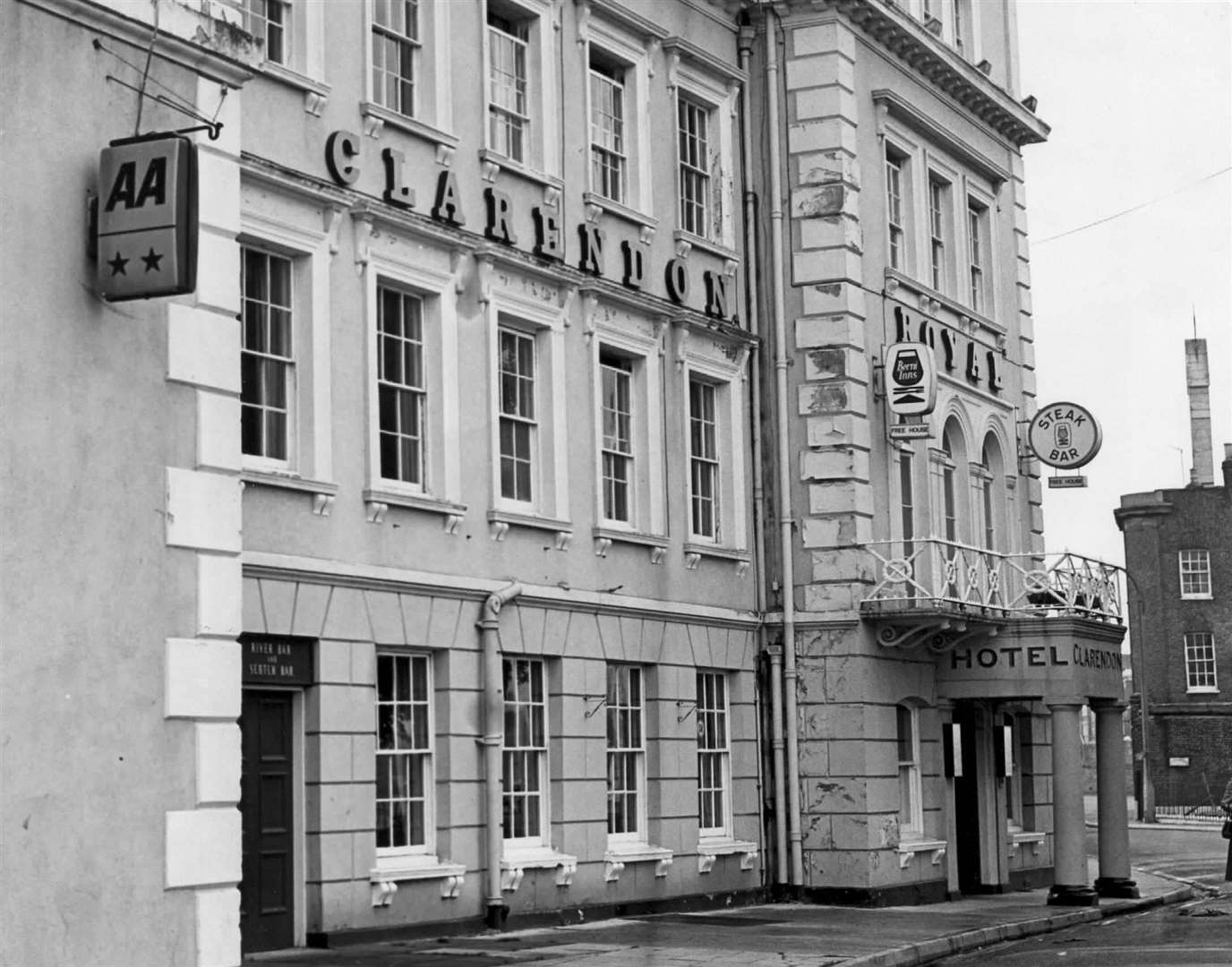 Age UK Medway want to preserve The Clarendon as heart of the community. Pictured in 1980