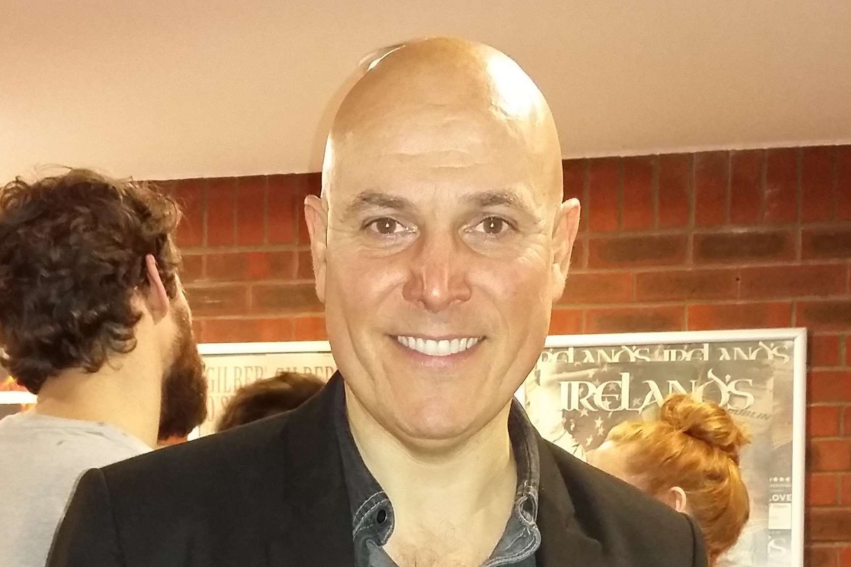 Alex Bourne plays Daddy Warbucks in Annie