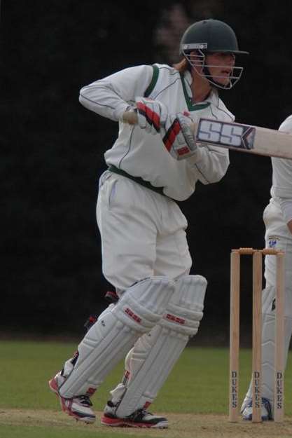 Chris Piesley scored 71 for Lordswood against Sevenoaks Vine