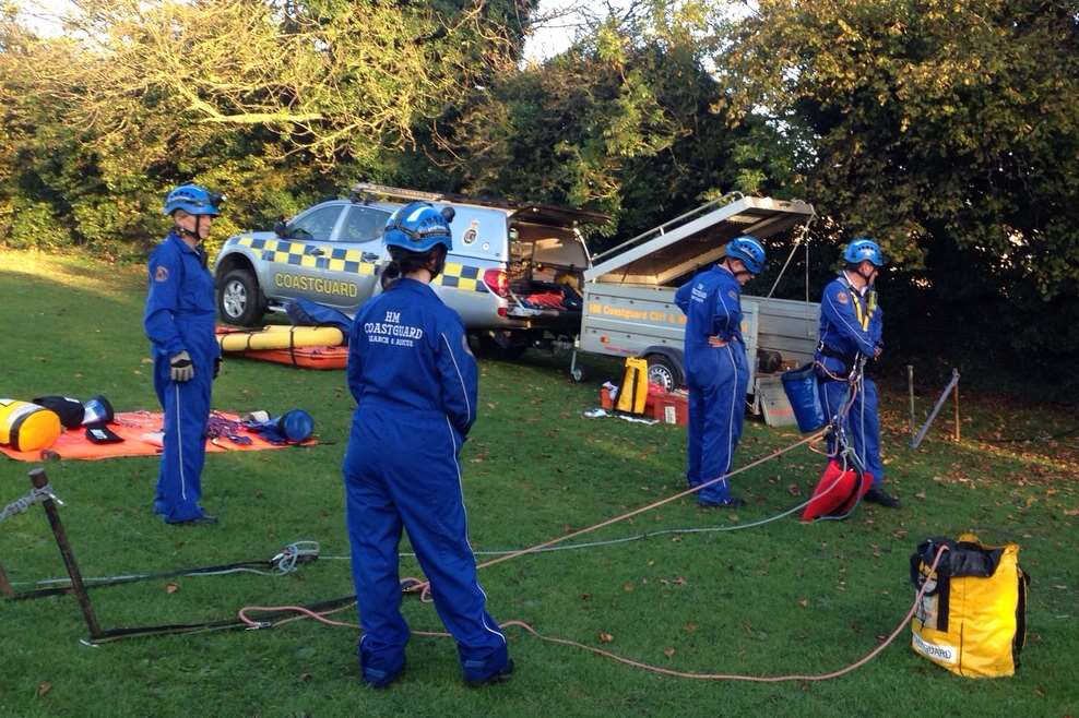 With firefighters on strike Medway Coastguard had a busy weekend.