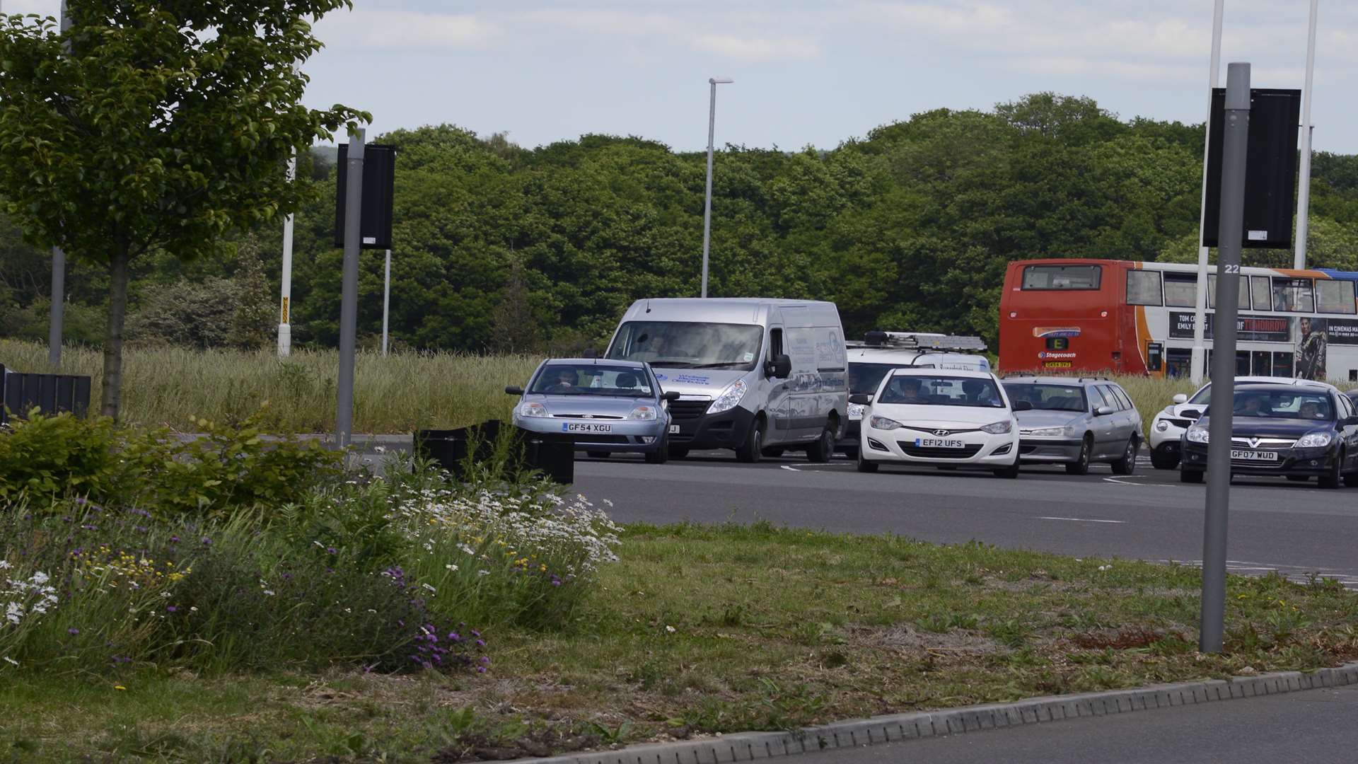 Ashford Drovers roundabout Picture: Paul Amos