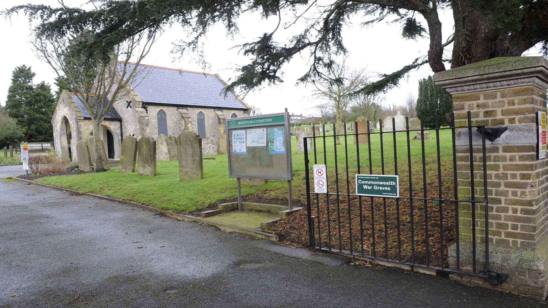 Whitstable Cemetery, Millstrood Road.