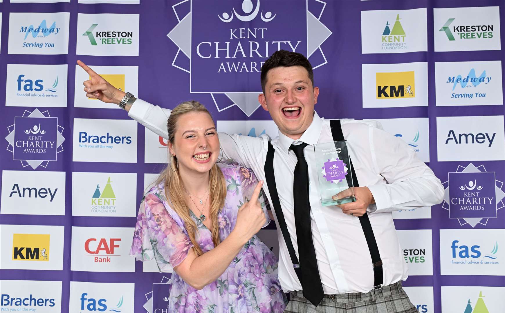 Keep Talking Services was named Start-up Charity of the Year. Picture: Simon Hildrew