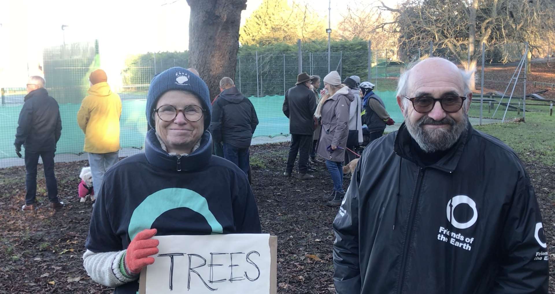 Lib Owen and Bernie Mothes, both members of Swale Friends of the Earth, welcomed the news