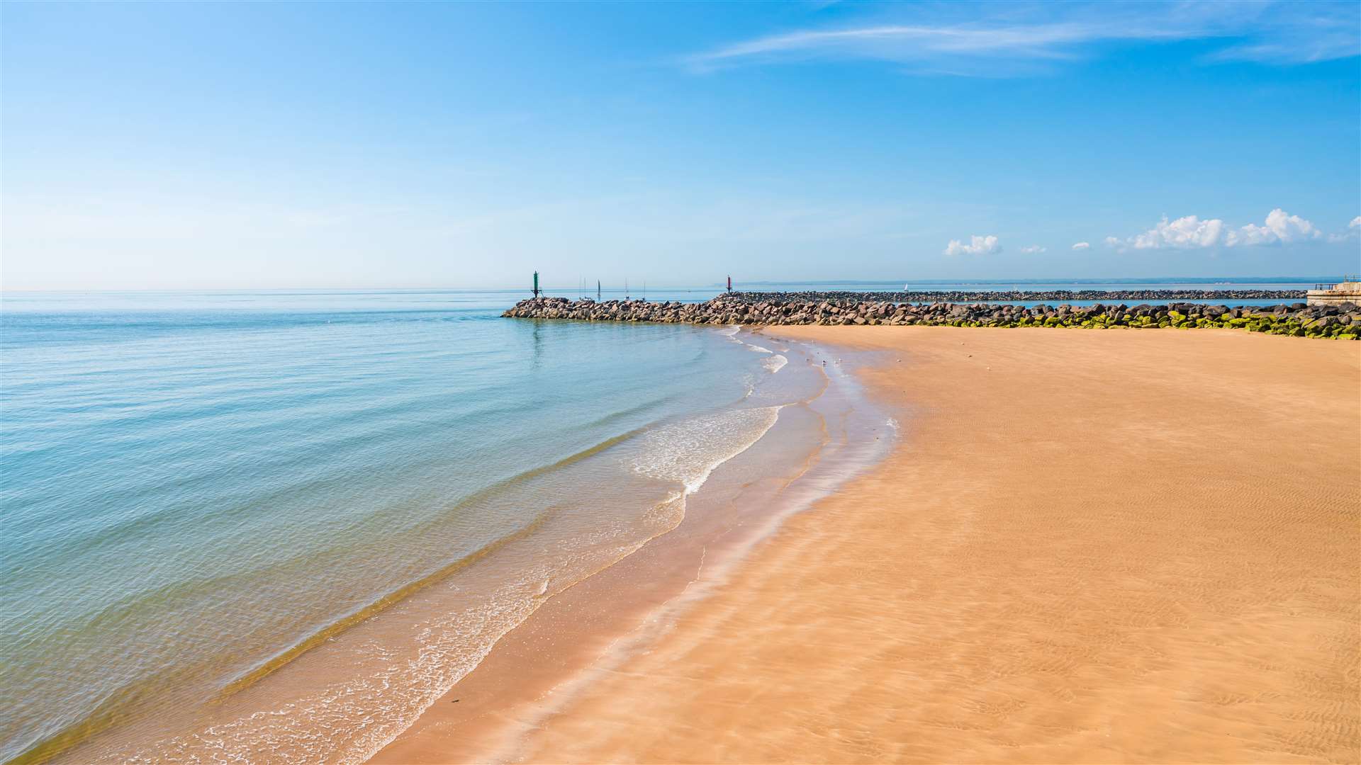 The beach at Ramsgate