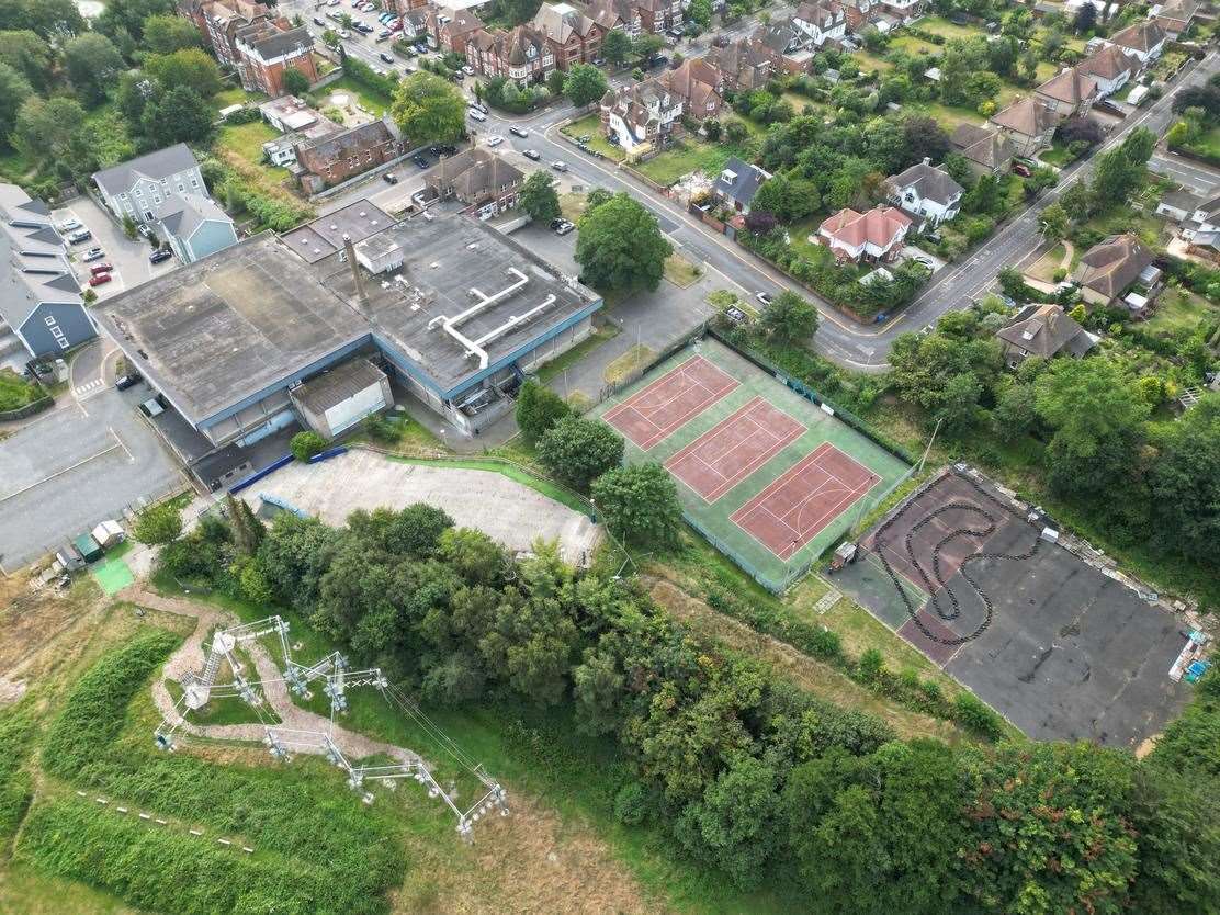 The swimming club launched at the same time Folkestone Sports Centre opened in 1972. Picture: Christie & Co