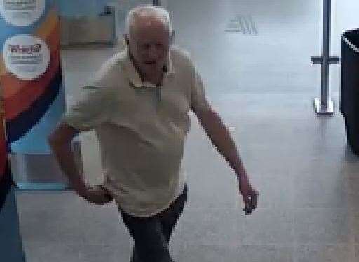 Police would like to speak to this man. Picture: Kent Police