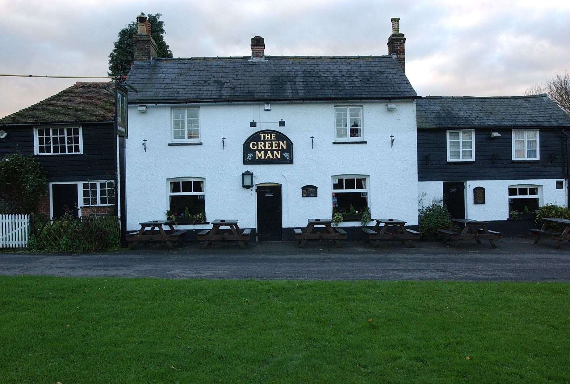 The Green Man Pub in Hodsoll Street, Meopham before the fire in June. Photo: Katharyn Boudet