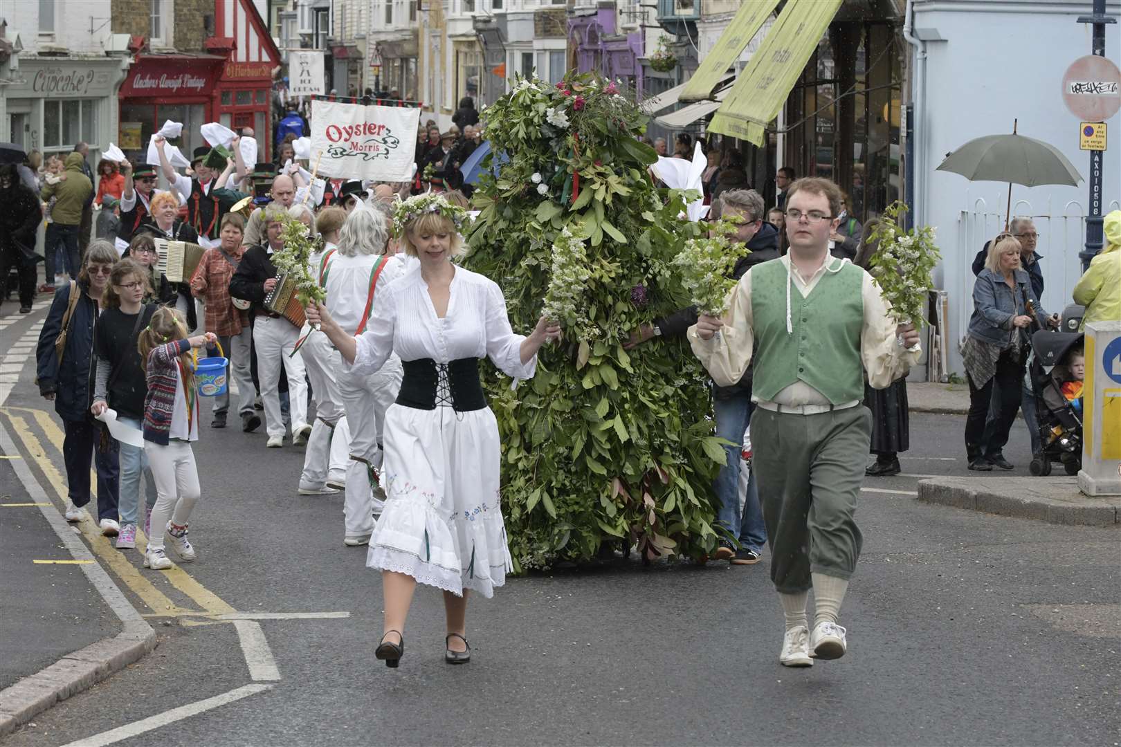 The event usually attracts impressive crowds to the town. Picture: Tony Flashman