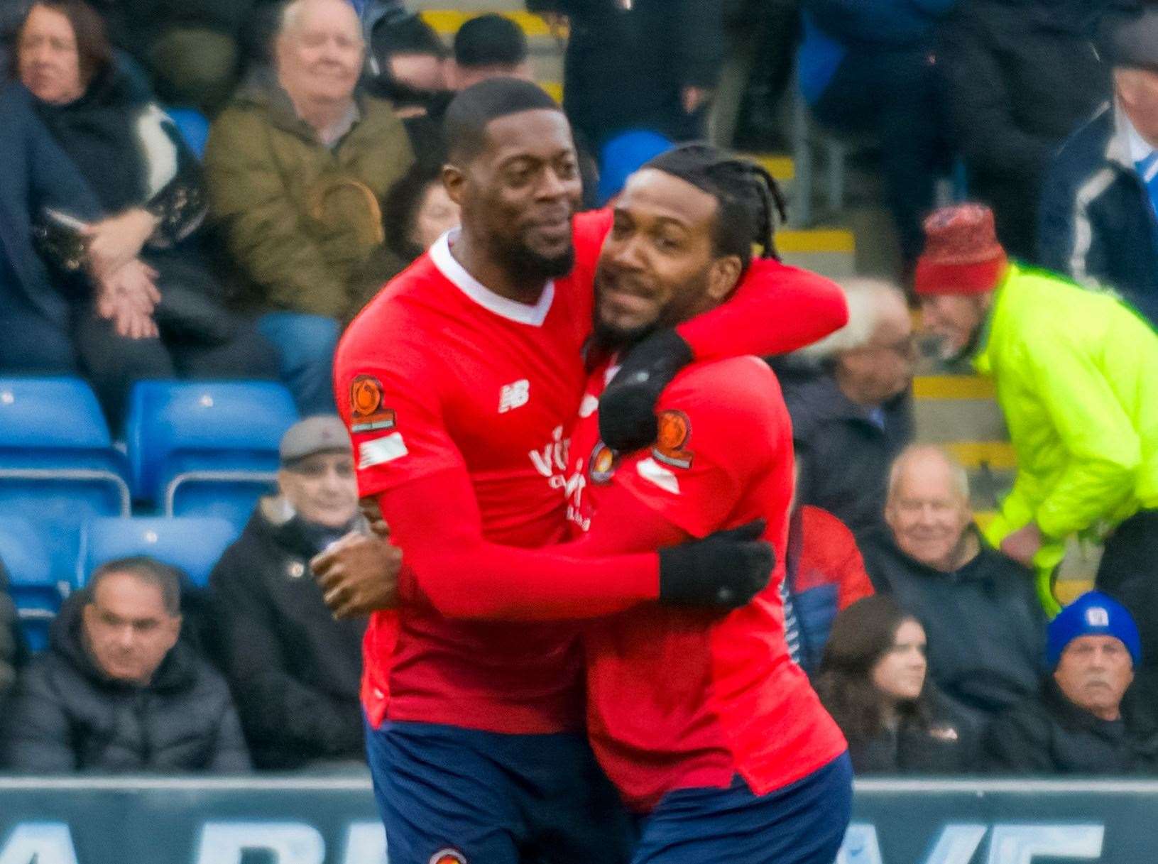 Ebbsfleet have had plenty to cheer about since Danny Searle arrived at Stonebridge Road. Picture: Ed Miller/EUFC