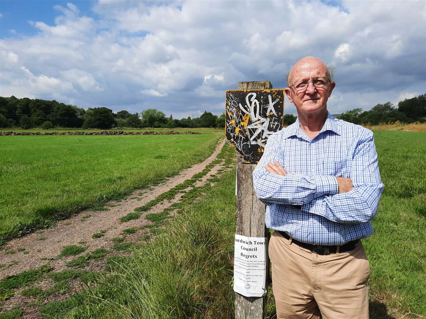 Fordwich Town Council chairman Philip Lewis