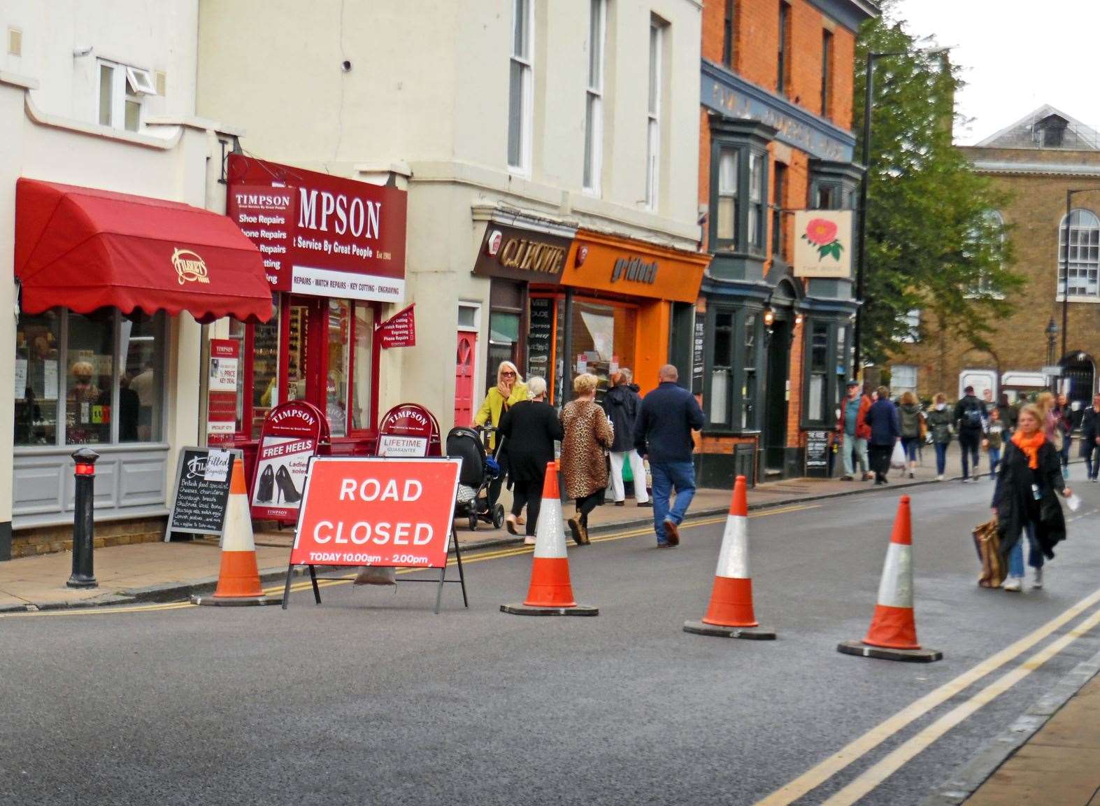 This part of Deal High Street will be closed on Saturdays